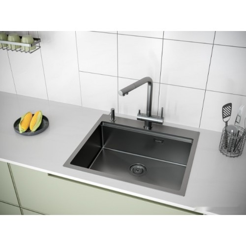 Кухонная мойка Paulmark PM705951-GM