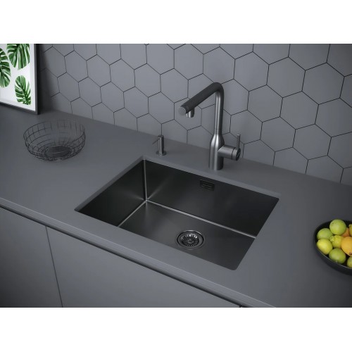 Кухонная мойка Paulmark PM215844-GM