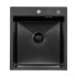 Кухонная мойка ARFEKA ECO AR 450*500 BLACK PVD NANO DECOR