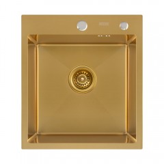 Кухонная мойка ARFEKA ECO AR 450*500 GOLD PVD NANO