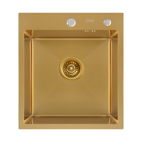 Кухонная мойка ARFEKA ECO AR 450*500 GOLD PVD NANO