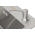 Кухонная мойка ARFEKA ECO AR 450*500, коландер, дозатор SATIN +CL AR+DS AR