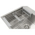 Кухонная мойка ARFEKA ECO AR 450*500, коландер, дозатор SATIN +CL AR+DS AR