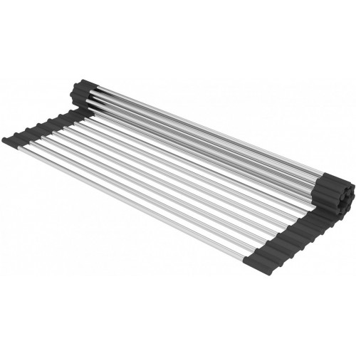 Кухонная мойка Roxen Uno 560210-54B под столешницу оружейная сталь (ролл-мат, дозатор, сифон)