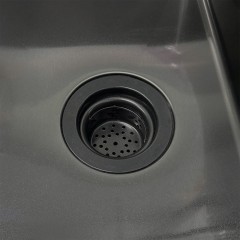 Кухонная мойка Roxen Uno 560210-54B (набор ролл-мат, дозатор, сифон)