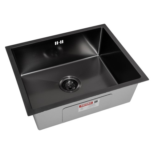 Кухонная мойка ARFEKA ECO AR 550*450 BLACK PVD NANO DECOR