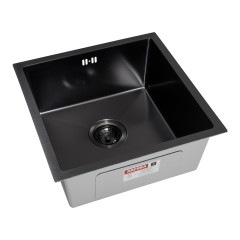 Кухонная мойка ARFEKA ECO AR 450*450 BLACK PVD NANO DECOR