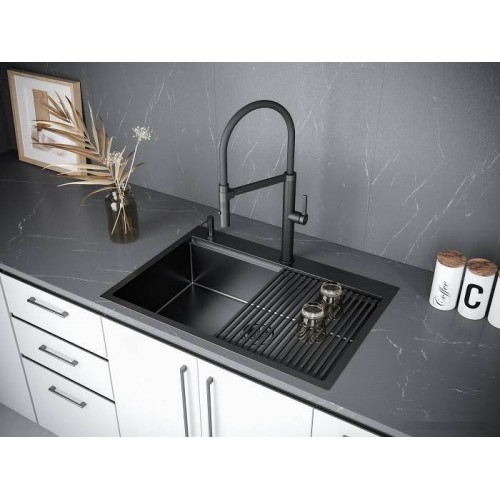 Кухонная мойка Paulmark PM707551-GM