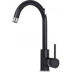 Кухонная мойка AquaSanita Arca SQA102 + Sabia 5523 (черный металлик 601)