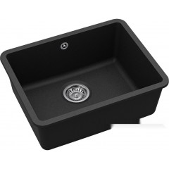 Кухонная мойка AquaSanita Arca SQA102 + Sabia 5523 (черный металлик 601)
