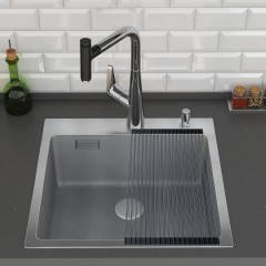 Кухонная мойка Roxen Snake 560220-45-S сатин