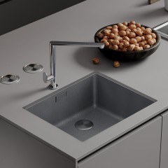 Кухонная мойка Roxen Uno 560210-54-S сатин