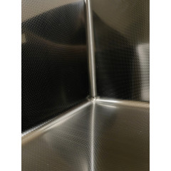 Кухонная мойка ARFEKA ECO AR 450*450 BLACK PVD NANO DECOR MILLET GRAINS