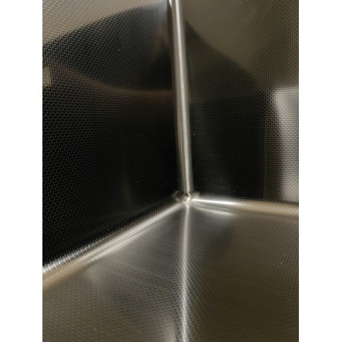 Кухонная мойка ARFEKA ECO AR 450*450 BLACK PVD NANO DECOR MILLET GRAINS