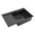 Кухонная мойка ARFEKA ECO AR 780*500 R BLACK PVD NANO
