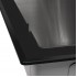 Кухонная мойка ARFEKA ECO AR 500*500 GS BLACK GLASS + SATIN
