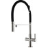 Кухонная мойка AquaSanita AIR 100 X + cмеситель AquaSanita 7763 002 steel