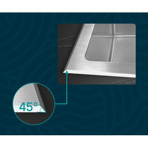 Кухонная мойка Paulmark Kroner Edge PM775151-BS