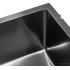 Кухонная мойка ARFEKA ECO AR 450*500 BLACK PVD NANO DECOR MILLET GRAINS
