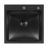 Кухонная мойка ARFEKA Eco AR 500*500 BLACK PVD NANO DECOR MILLET GRAINS