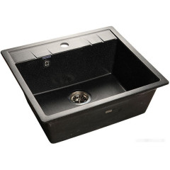 Кухонная мойка GranFest Quadro GF-Q561 (черный)