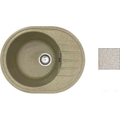 Кухонная мойка БелЭворс New Lux (темно-бежевый)