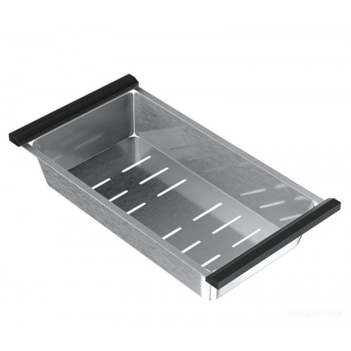 Кухонная мойка Ulgran Steel 50x45 (черная брашированная сталь)