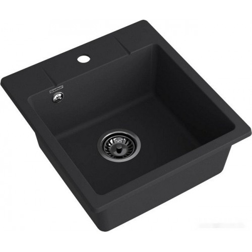 Кухонная мойка GranFest Urban GF-UR-245 (черный)