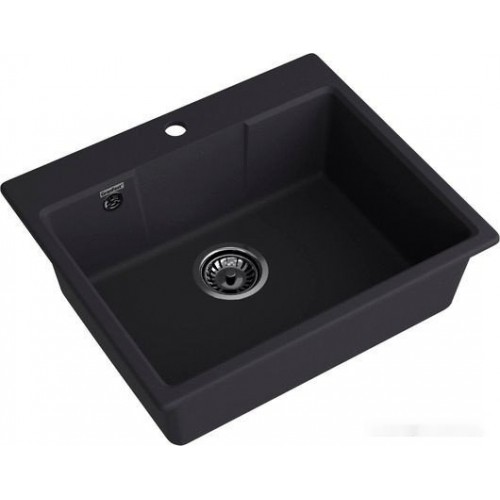 Кухонная мойка GranFest Urban GF-UR-658 (черный)