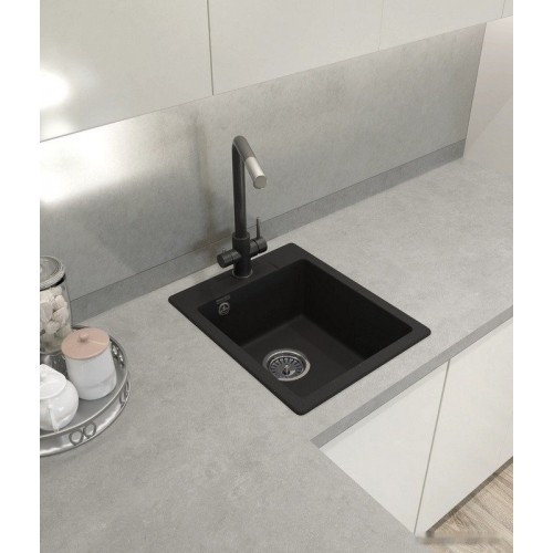 Кухонная мойка GranFest Urban GF-UR-240 (черный)