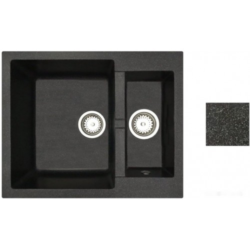 Кухонная мойка БелЭворс Duet (блэк)
