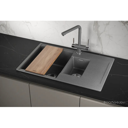 Кухонная мойка Granula ES-7808 (графит)