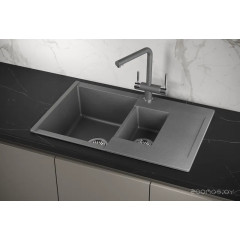Кухонная мойка Granula ES-7808 (графит)