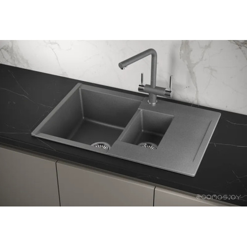 Кухонная мойка Granula ES-7808 (графит)
