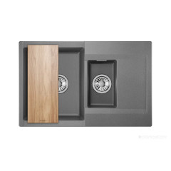 Кухонная мойка Granula ES-7808 (графит)