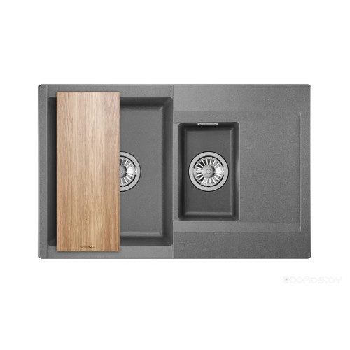 Кухонная мойка Granula ES-7808 (графит)