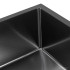 Кухонная мойка ARFEKA ECO AR 450*500 роллер-мат, дозатор BLACK DECOR +RM AR+DS AR