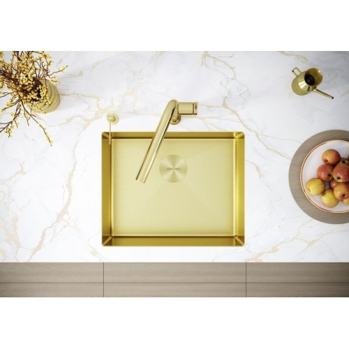 Кухонная мойка Paulmark Next 54 UNI PM215444-LG (золото/светлое золото)