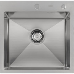 Кухонная мойка ARFEKA Eco AR 500*500 Satin Decor Millet Grains