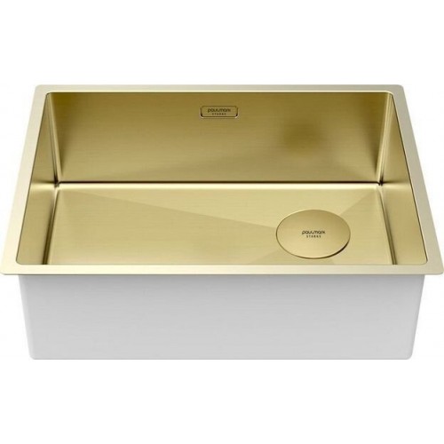Кухонная мойка Paulmark Next-Skew 58 UNI PM885844-LG (золото/светлое золото)