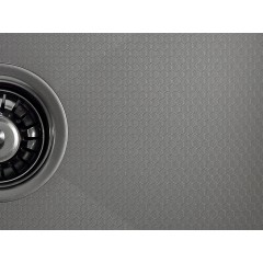Кухонная мойка FUTUR FK 4548 B Eco Embossing (черный нано)