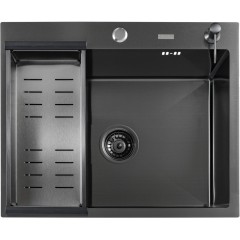 Кухонная мойка FUTUR FK 5050 B Eco Nano (черный нано)