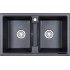 Кухонная мойка Granula GR-8101 (шварц)