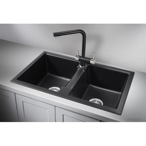Кухонная мойка Granula GR-8101 (шварц)