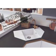 Кухонная мойка Polygran Riff 800 (кремовый)