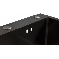 Кухонная мойка Blantek FS-5848B Nano black ECO (+501F40-B)
