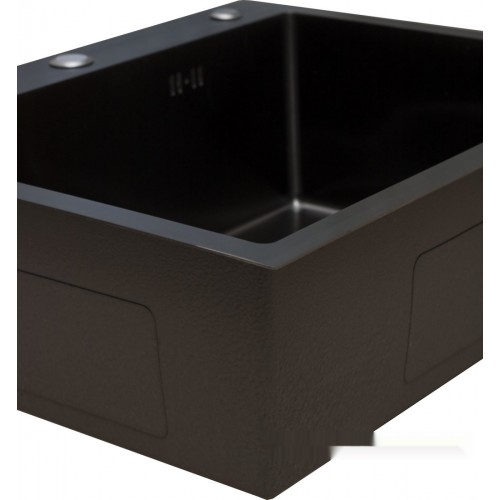 Кухонная мойка Blantek FS-5848B Nano black ECO (+501F40-B)