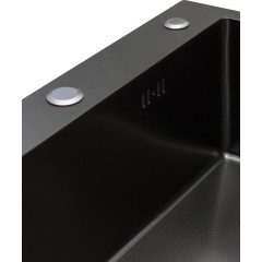 Кухонная мойка Blantek FS-5848HN Honeycomb Nano black ECO (+501F40-B)
