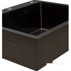 Кухонная мойка Blantek FS-5848HN Honeycomb Nano black ECO (+501F40-B)