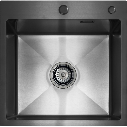 Кухонная мойка Blantek LS-5050B Nano black